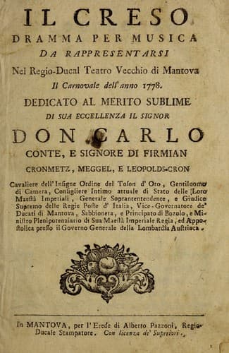 Tapa de Il Creso