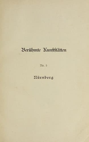 Tapa de Nu rnberg