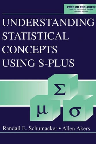 Tapa de Understanding statistical concepts using S-plus