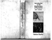 Tapa de Introduction to the Mathematics of Populations (Behavioral Science)