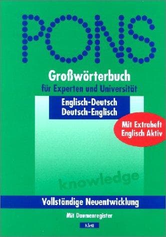 Tapa de PONS Englisch aktiv