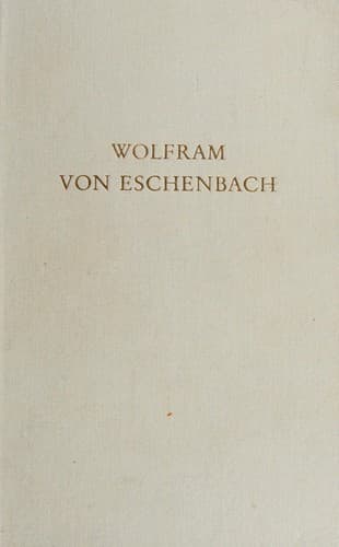 Tapa de Wolfram von Eschenbach