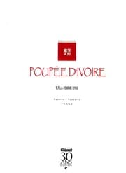 Tapa de Poupée d'ivoire, tome 7