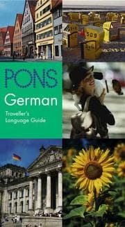 Tapa de PONS Reisewörterbuch, Traveller's Language Guide German