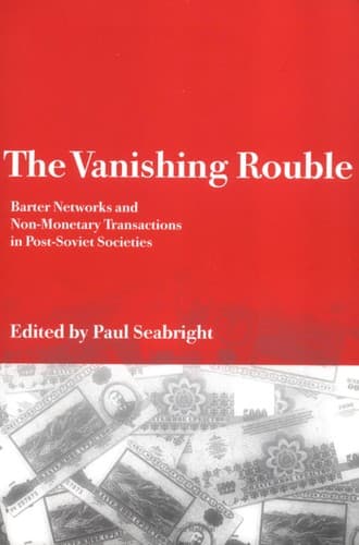 Tapa de The vanishing rouble