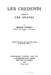 Tapa de Lex Credendi