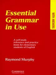 Tapa de Essential Grammar in Use, with answers