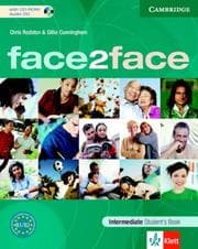 Tapa de face2face Intermediate Student's Book with Audio CD/CD-ROM Klett Edition (face2face)