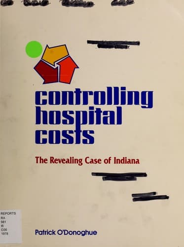 Tapa de Controlling hospital costs