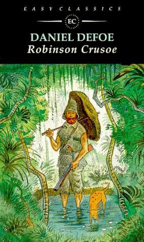 Tapa de Robinson Crusoe. Easy Classics