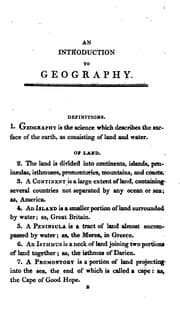Tapa de An introduction to geography, and the use of the globes