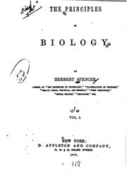 Tapa de The Principles of Biology