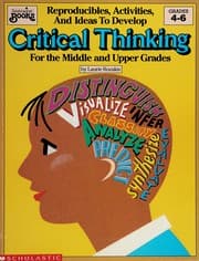 Tapa de Reproducibles, activities, and ideas to develop critical thinking for the middle and upper grades
