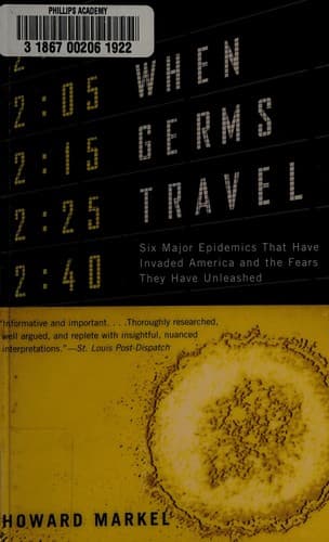 Tapa de When germs travel