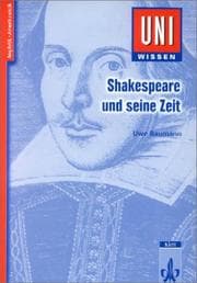 Tapa de Uni-Wissen, Shakespeare und seine Zeit