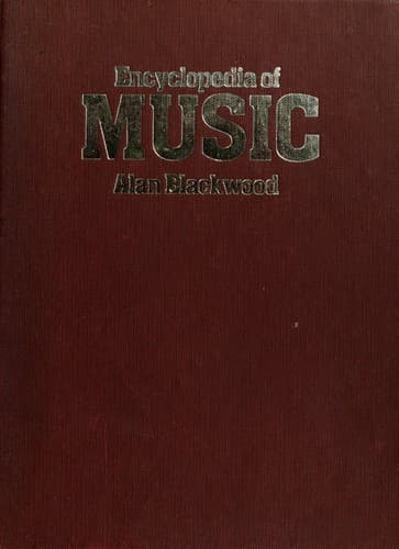 Tapa de Encyclopedia of Music