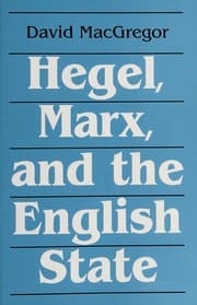 Tapa de Hegel, Marx, and the English State