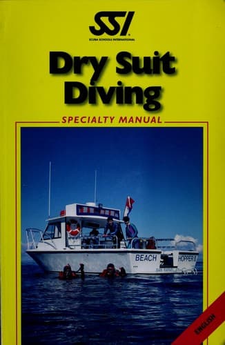 Tapa de Dry Suit Diving (Specialty Diver Series)