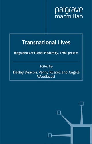 Tapa de Transnational lives