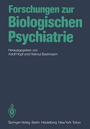 Tapa de Forschungen zur Biologischen Psychiatrie