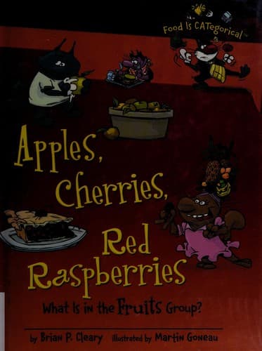 Tapa de Apples, cherries, red raspberries