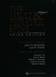 Tapa de The adult and pediatric spine