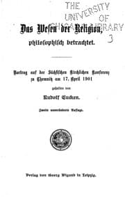 Tapa de Das Wesen der Religion, philosophisch betrachtet