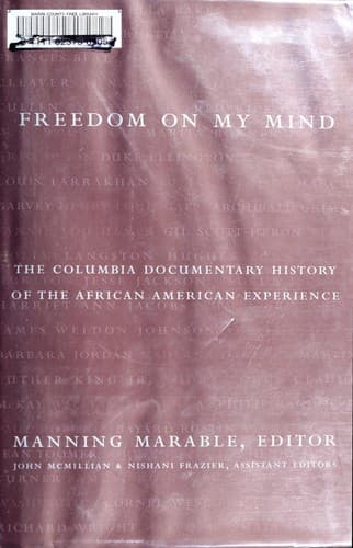 Tapa de Freedom on my mind