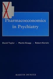 Tapa de Pharmacoeconomics in psychiatry
