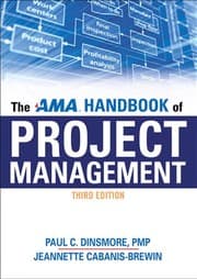 Tapa de The AMA handbook of project management