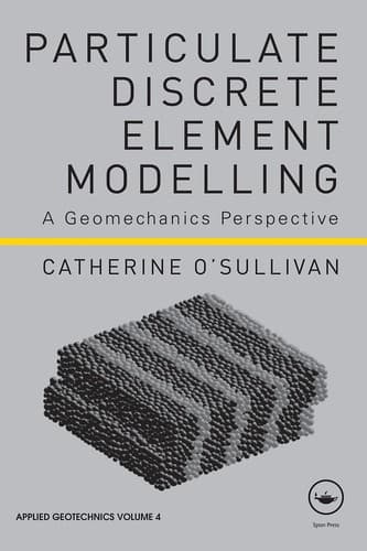 Tapa de Particulate discrete element modelling