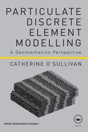 Tapa de Particulate discrete element modelling