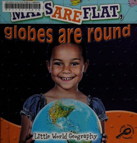 Tapa de Maps are flat, globes are round