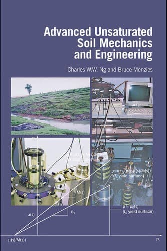 Tapa de Unsaturated soil mechanics and engineering