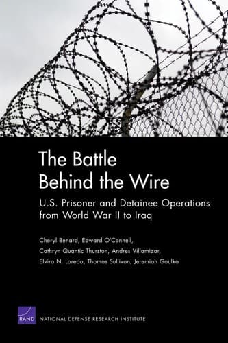 Tapa de The battle behind the wire