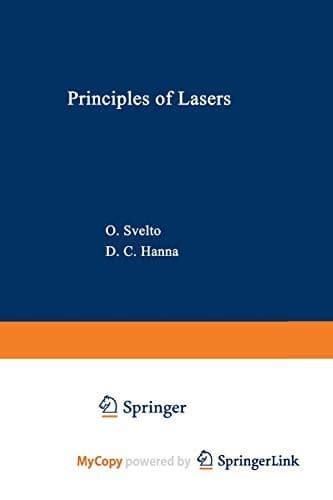 Tapa de Principles of Lasers
