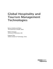 Tapa de Global hospitality and tourism management technologies