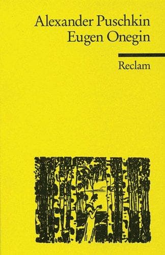 Tapa de Eugen Onegin Ein Roman in Versen