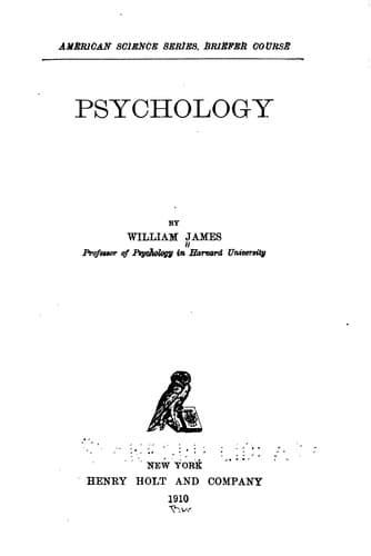 Tapa de Psychology