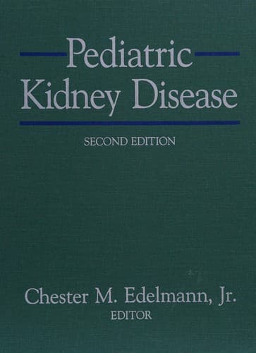Tapa de Pediatric kidney disease