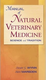 Tapa de Manual of natural veterinary medicine