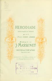 Tapa de Hérodiade