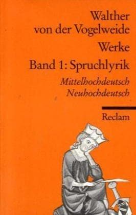 Tapa de Werke 1. Spruchlyrik.