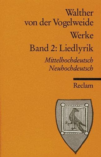 Tapa de Werke 2. Liedlyrik.