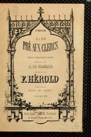 Tapa de Le pré aux clercs
