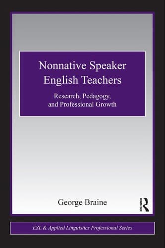 Tapa de Nonnative speaker English teachers