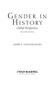 Tapa de Gender in history