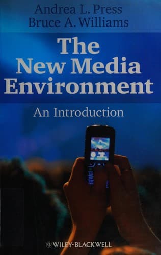 Tapa de The new media environment
