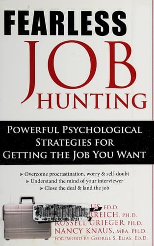Tapa de Fearless job hunting