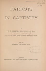 Tapa de Parrots in captivity